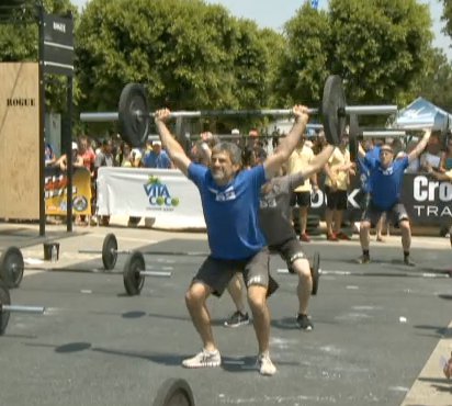 Some of the new kids haven't met him yet, but here's Ted representing Catalyst at the 2011 CrossFit Games.